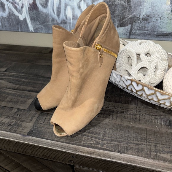 Stuart Weitzman "Jump" Peep-Toe Bootie. 
SZ 10 - Picture 3 of 13